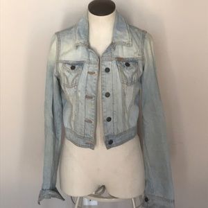 HOLLISTER Distressed Jean Jacket